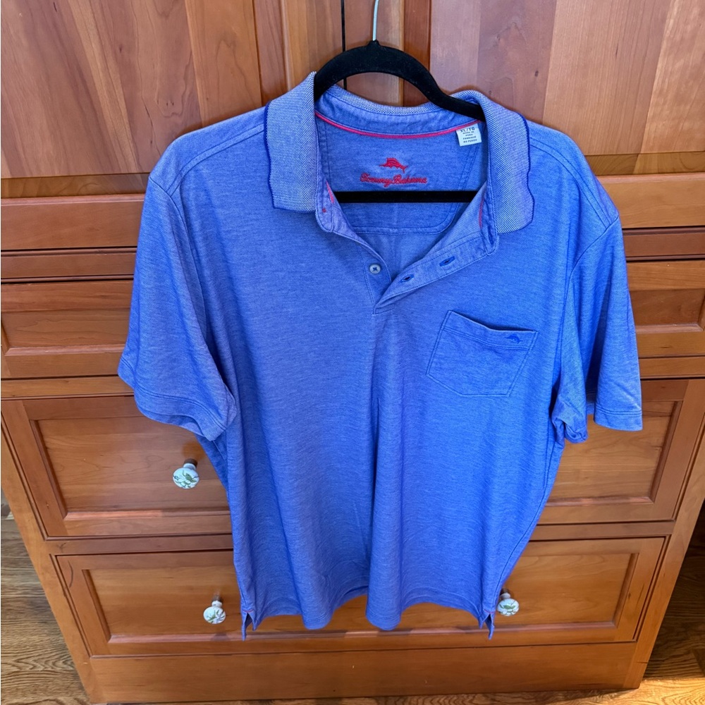 Tommy Bahama Cobalt Blue Polo Shirt